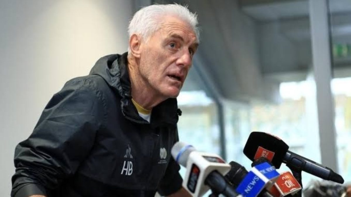Oooh sh*t… Bafana Bafana is getting old! – Broos reacts after giving debuts to five players