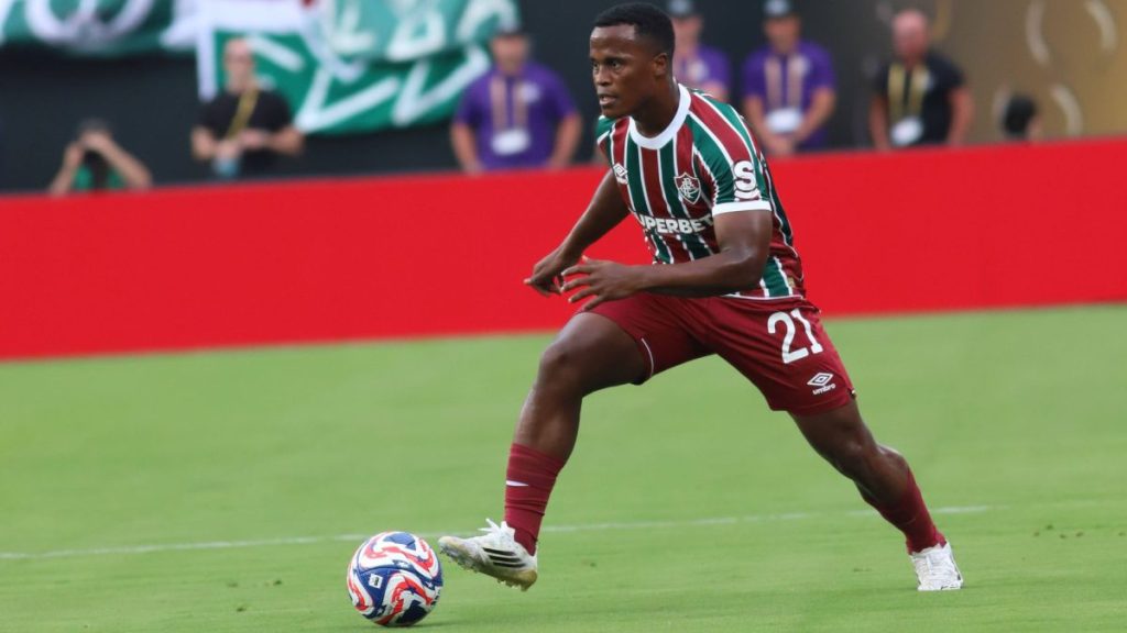 Jhon Arias of Fluminense. Photo -Imago