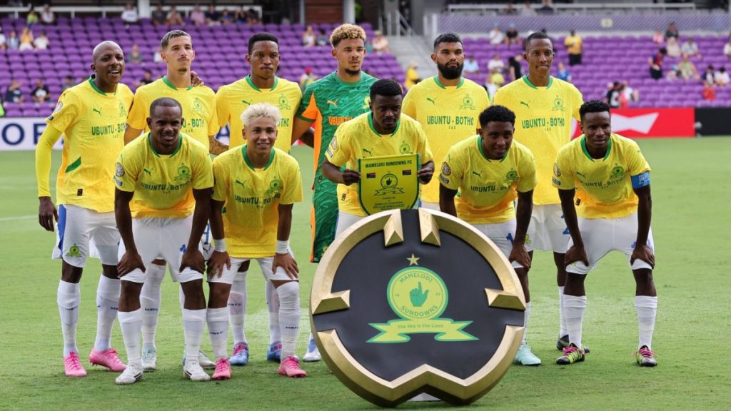 Mamelodi Sundowns team photo. Photo Imago