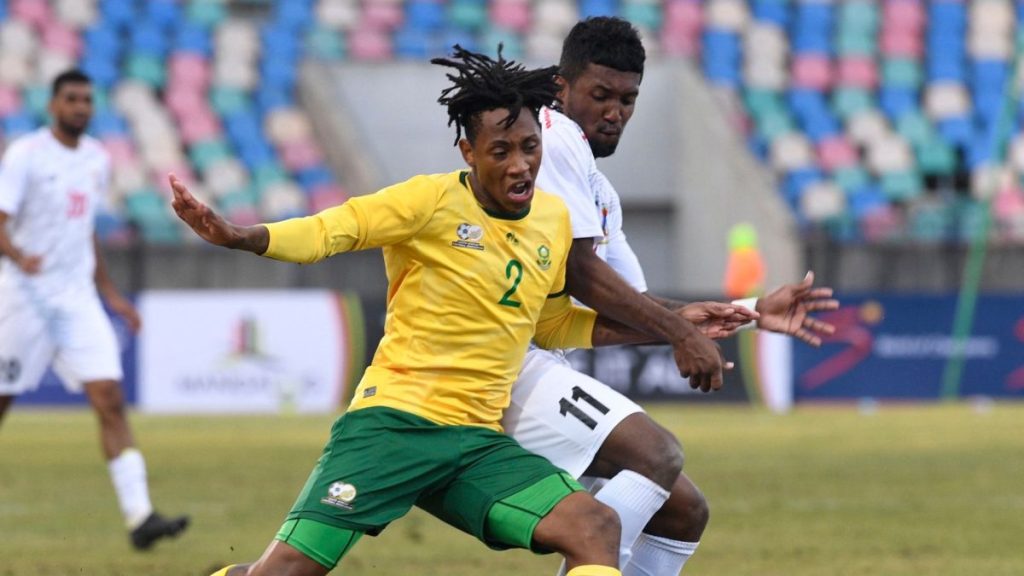 South Africa and Mauritius at COSAFA Cup. Photo – COSAFA