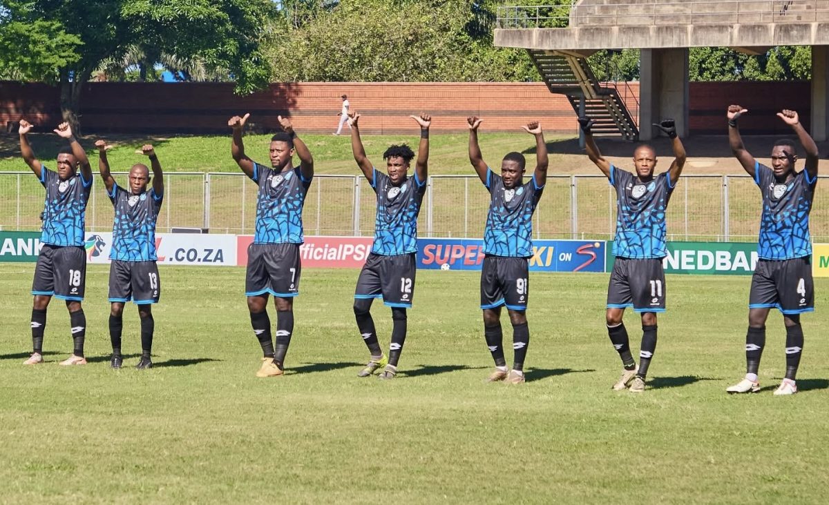 Recently ditched Sundowns striker training with Durban City FC