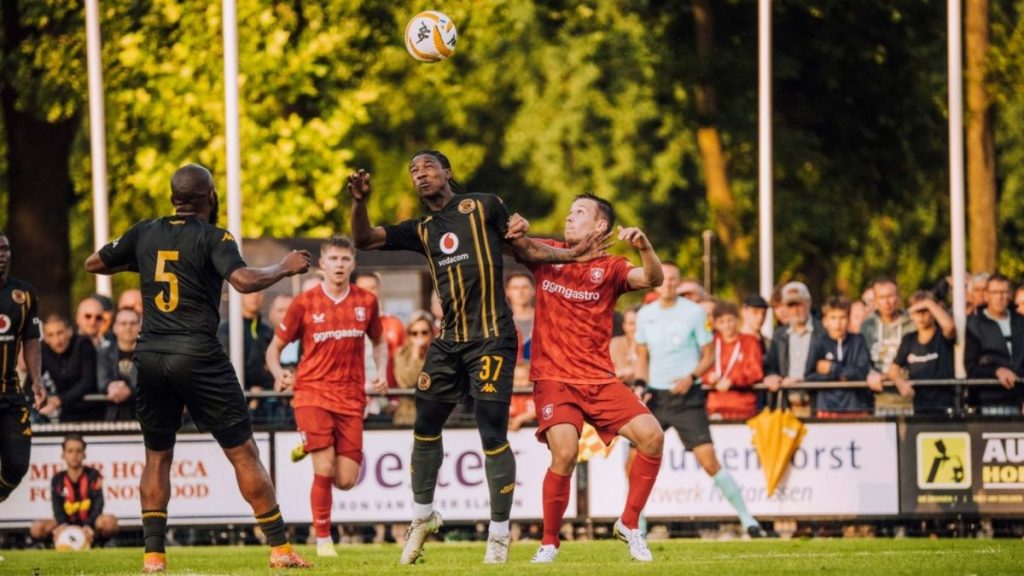 Kaizer Chiefs and FC Twente during their pre-season match. Photo – Kaizer Chiefs