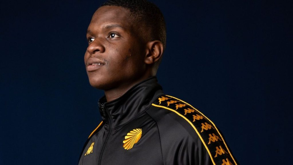 Kaizer Chiefs new signing Nkanyiso Shinga. Photo – Kaizer Chiefs