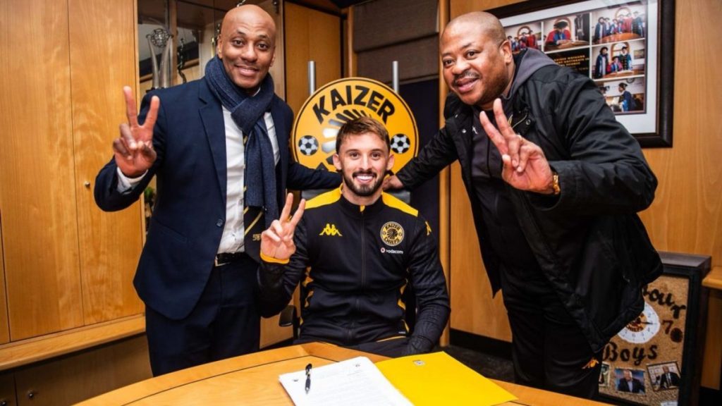 Ethan Chislett has joined Kaizer Chiefs after leaving Port Vale Photo - Kaizer Chiefs