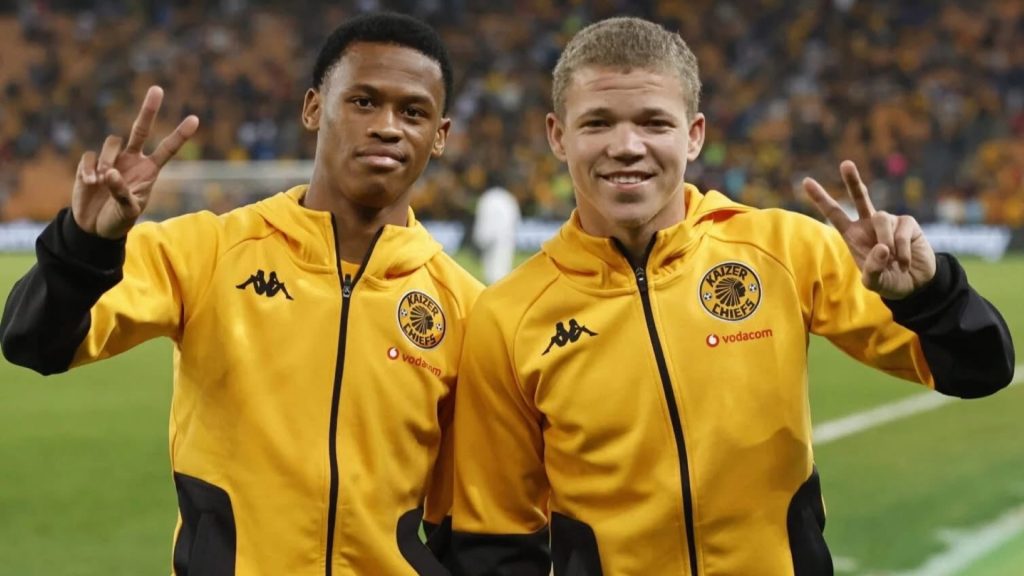 Asanele Velebayi and Luke Baartman Kaizer Chiefs