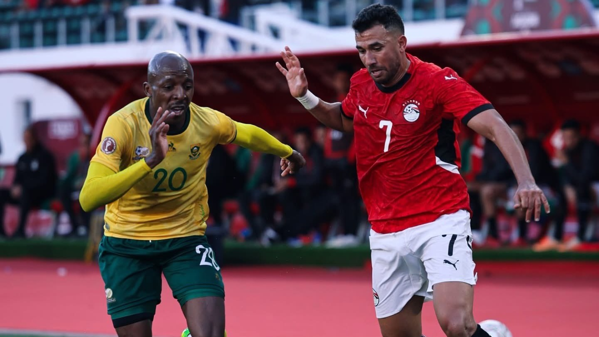 Khuliso Mudau breaks silence on Egypt’s penalty against Bafana Bafana