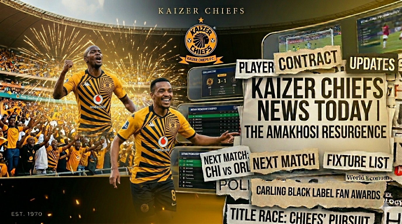 Kaizer Chiefs News Today: Ribeiro to Amakhosi latest, Chislett’s challenge & more
