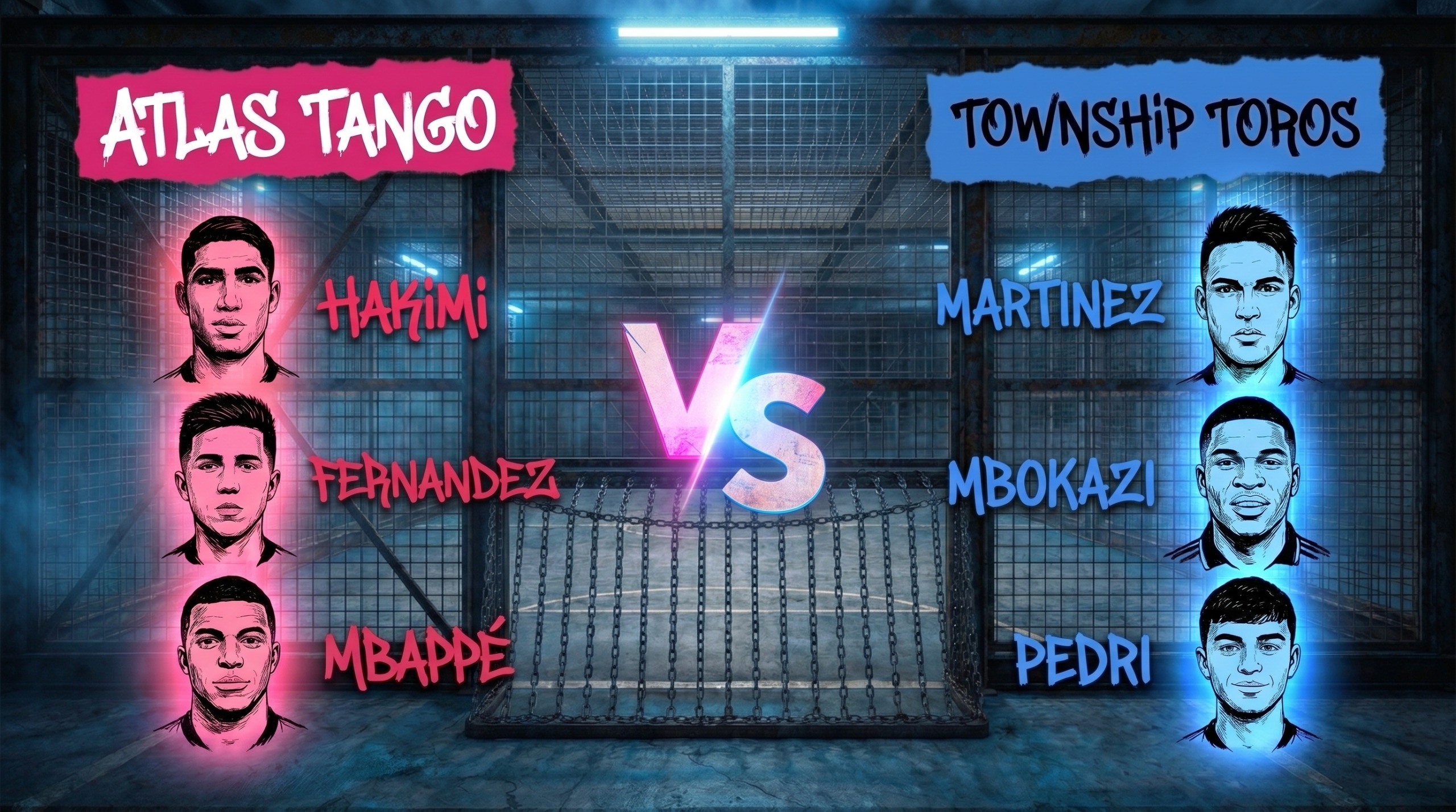 Mbokazi steps into the cage against Mbappé and Hakimi as Afrik-Foot ZA Cage 2026 begins