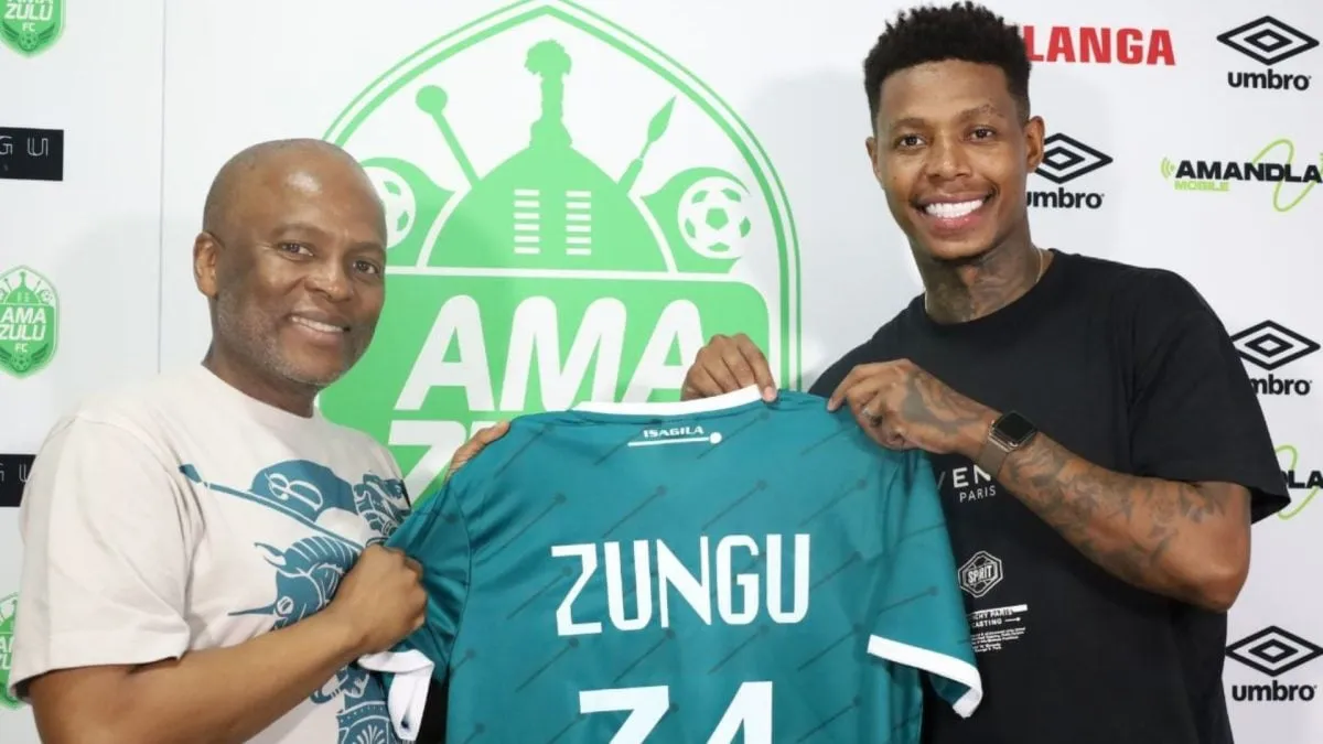 Bongani Zungu & Sandile Mthethwa sign for PSL club