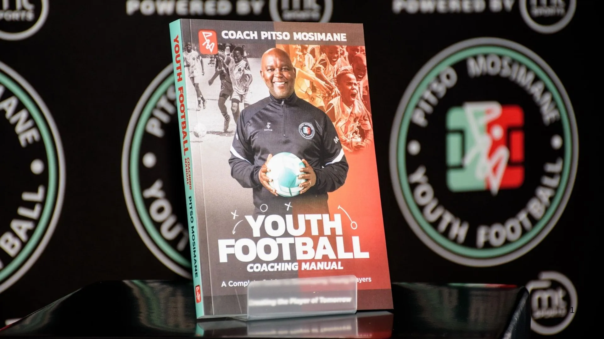 The coach Pitso Mosimane Youth Football Coaching Manual.
