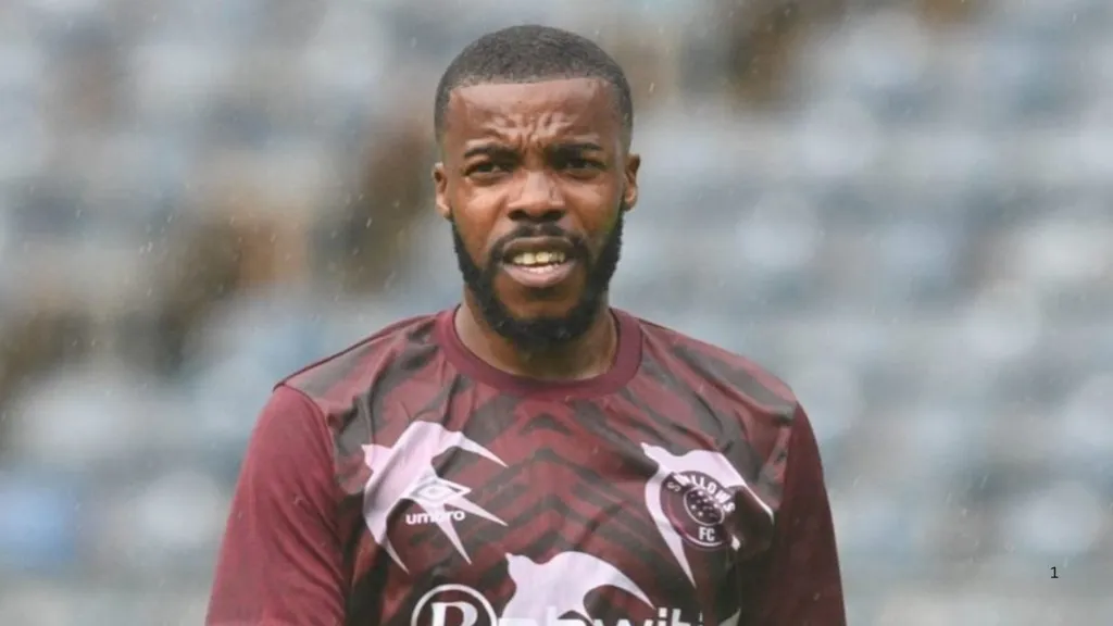 Wandisile Letlabika during his time at Moroka Swallows.