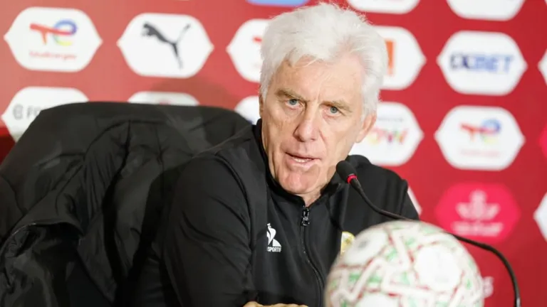 AFCON: Broos unhappy with CAF arrangement as Bafana struggle to reach training ground