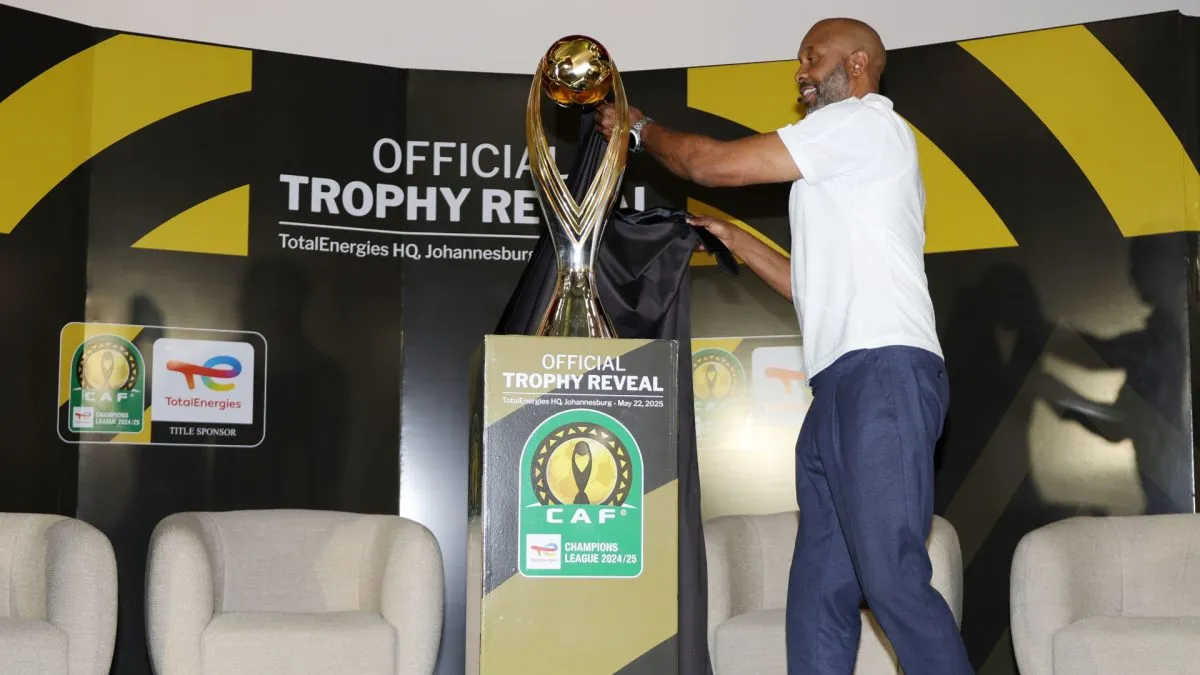&lsquo;Caf Champions League trophy puts PSL one to shame! But using Chiefs legend to unveil it is bringing a curse&rsquo;