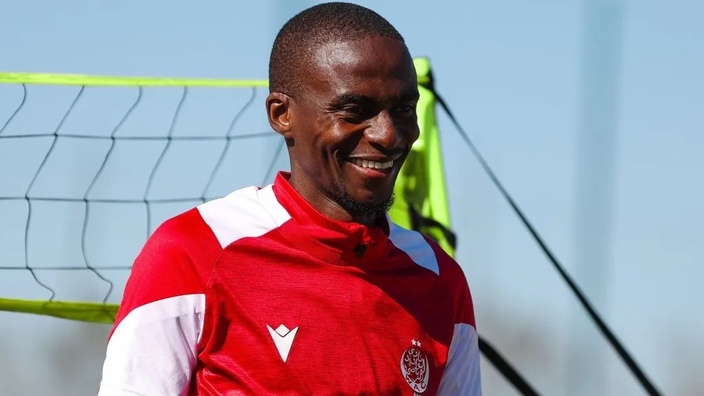 Thembinkosi Lorch. Photo Wydad AC