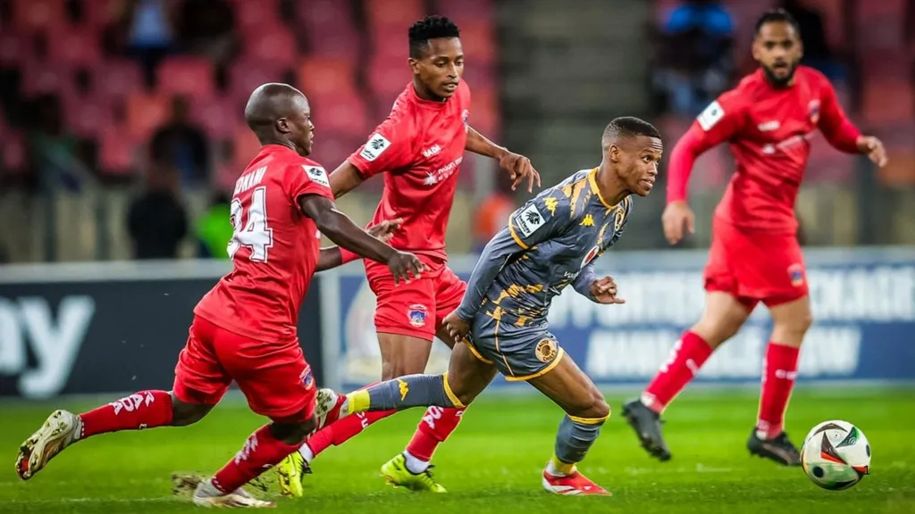 Asanele Velebayi playing for Kaizer Chiefs against Chippa United. Photo Kaizer Chiefs