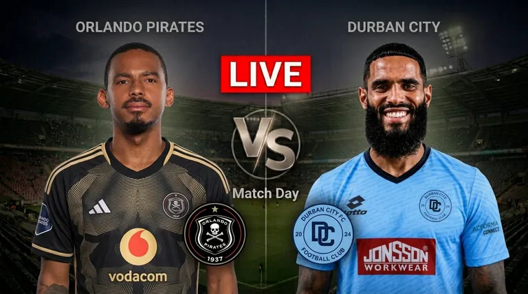 Orlando Pirates vs Durban City LIVE &mdash; Follow scores, goals, updates, Betway Premiership result