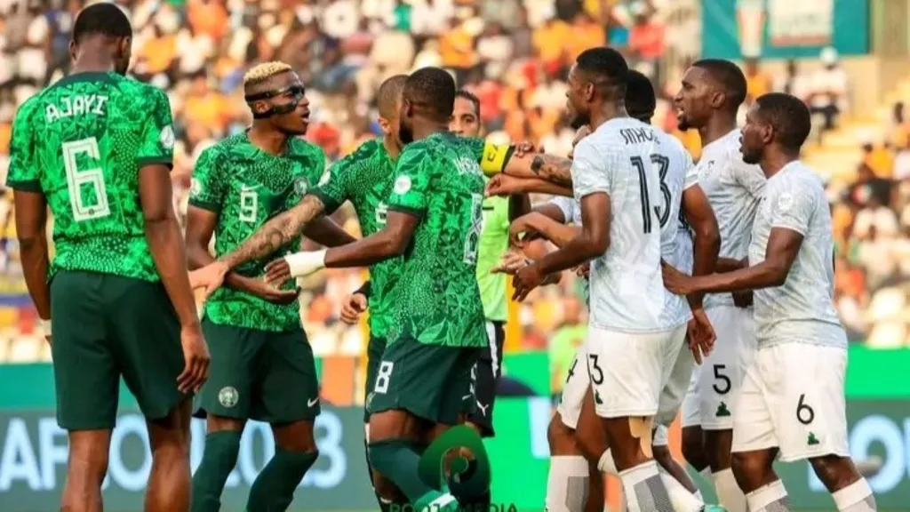 Super Eagles vs Bafana Bafana