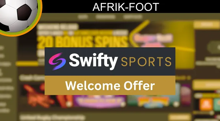 Swifty Sports Welcome Offer: Get Up to R3,000 and 50 Bonus Spins in October 2026