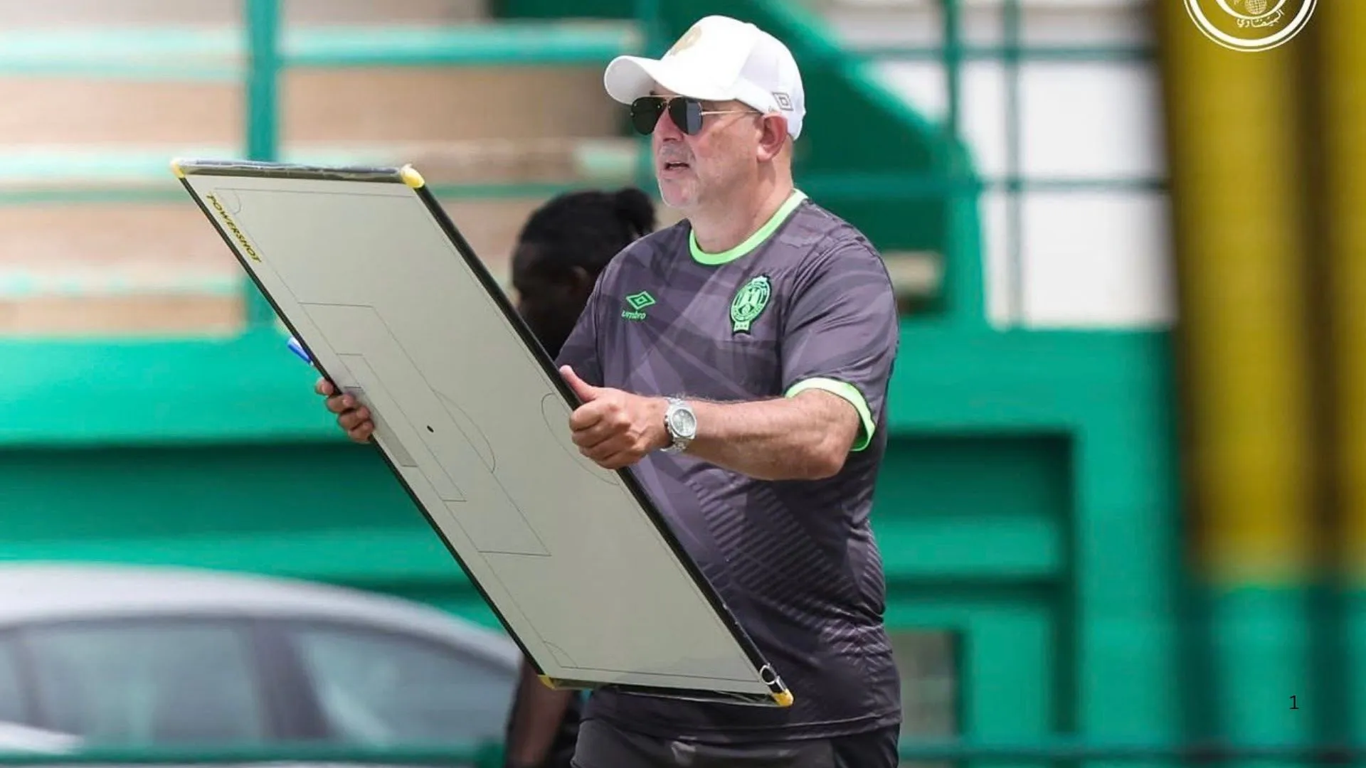 Nasredine Nabi during his stint at Raja Casablanca.