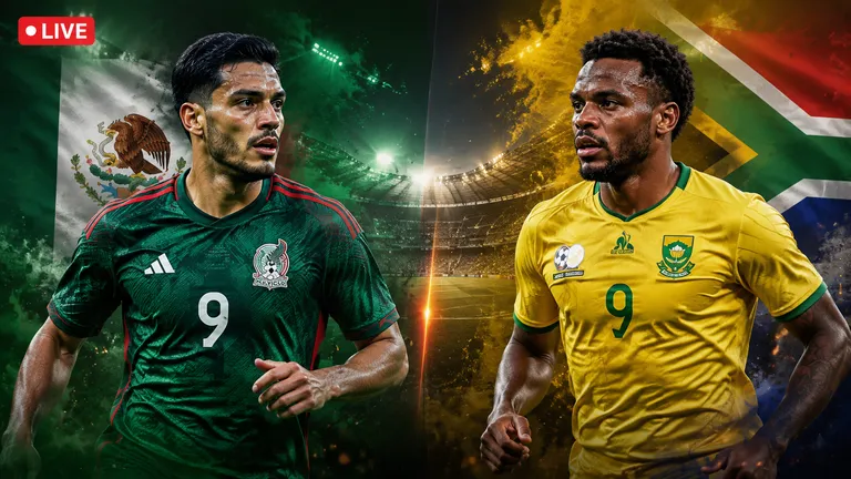 Mexico vs South Africa live: Follow Bafana Bafana&rsquo;s World Cup 2026 Group A opener &mdash; scores, updates & result