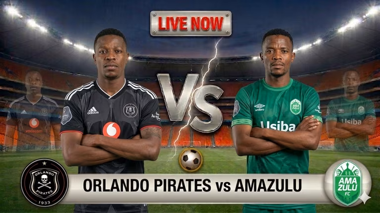 Live: Orlando Pirates vs AmaZulu &ndash; Score, goals & Betway Premiership updates
