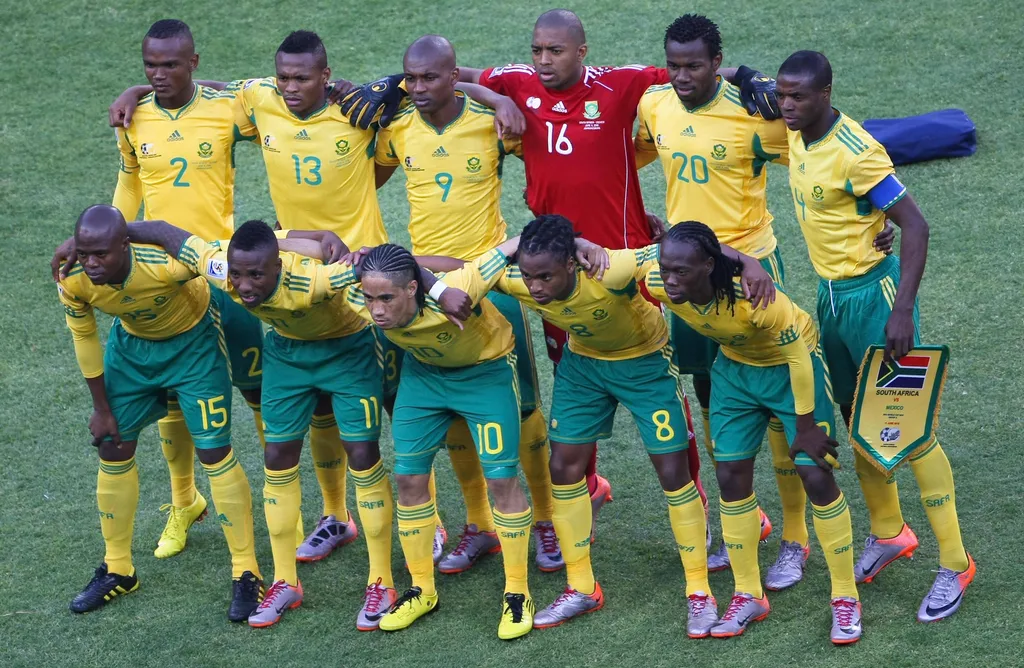 Bafana Bafana 2010 squad vs Mexico