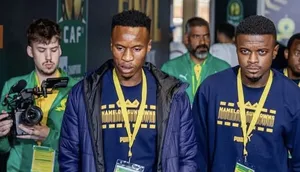 Cardoso on benching Themba Zwane against Pyramids