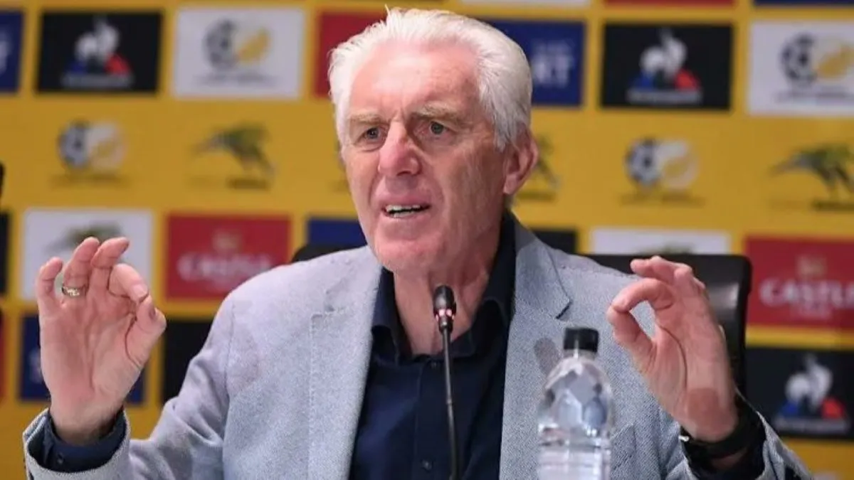 Forgotten Bafana Bafana striker sends coach Hugo Broos a message