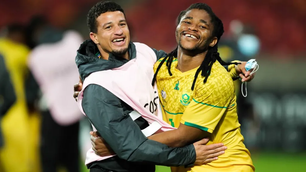 Yusuf Maart and Sinethemba Sithebe