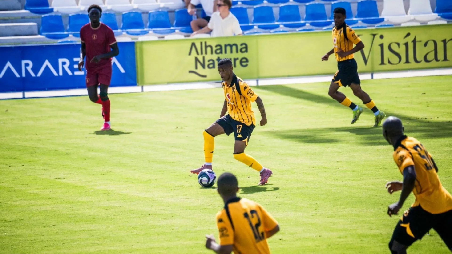 Kaizer Chiefs in pre-season camp in Spain.