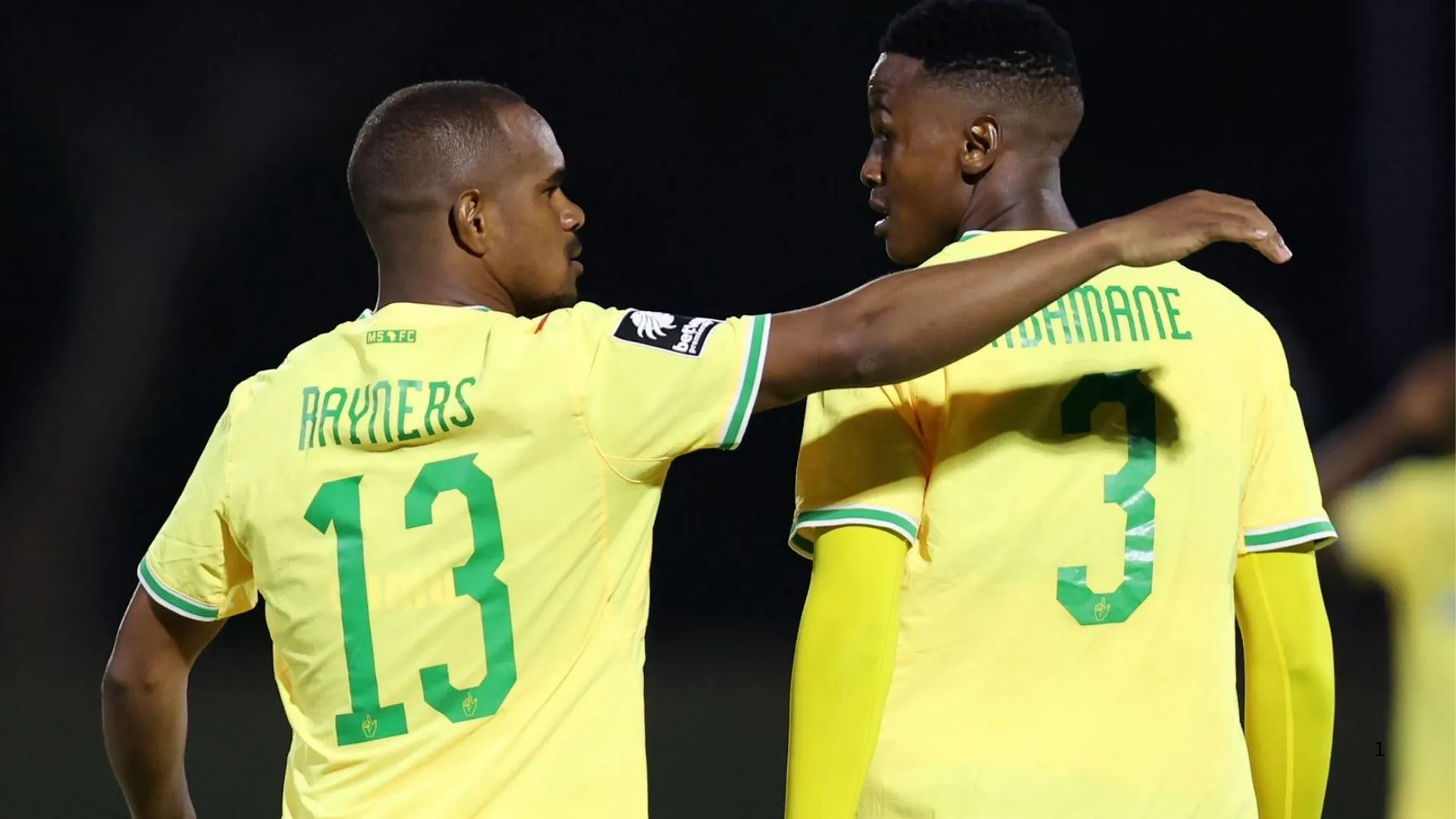 Mamelodi Sundowns striker Iqraam Rayners.