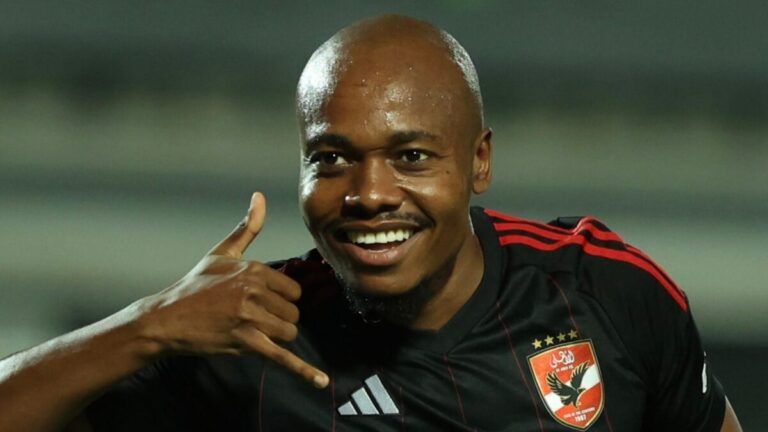 Percy Tau makes scoring return for Al Ahly