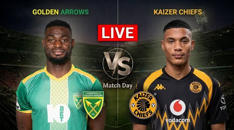 LIVE: Golden Arrows vs Kaizer Chiefs &mdash; Scores, goals, updates, Betway Premiership result