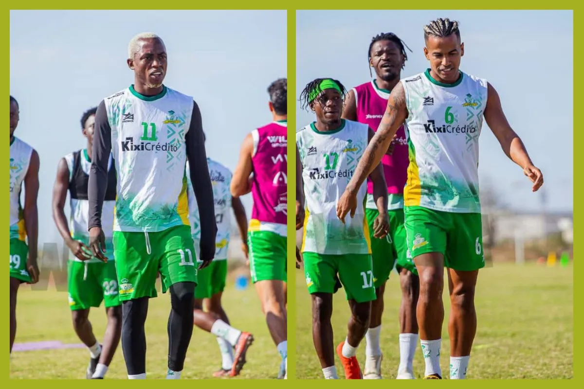 Wiliete Sport Clube de Benguela SAD players training