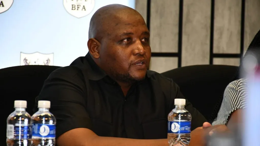 Botswana coach Morena Ramoreboli. Photo &ndash; BFA