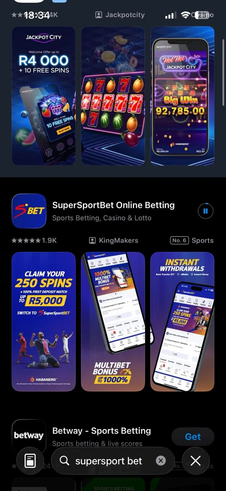 SuperSportBet App on App Store