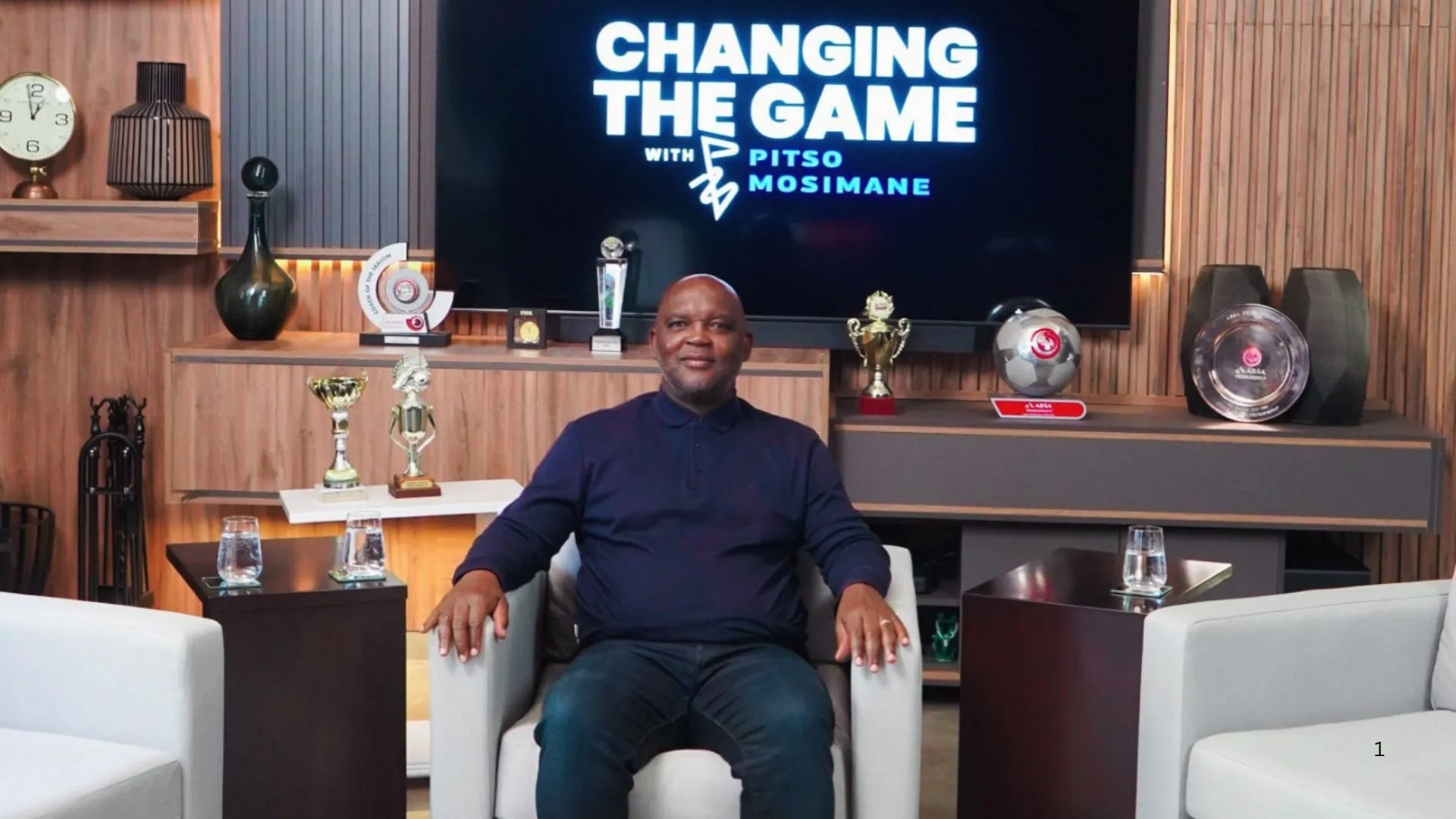 Pitso Mosimane on his podcast