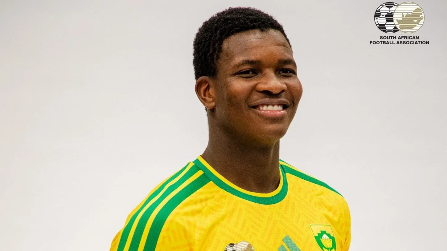 Mbekezeli Mbokazi of Bafana Bafana