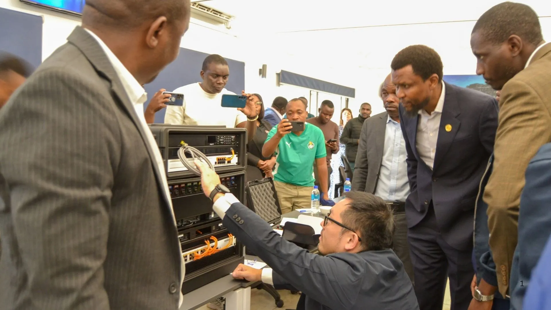 Zimbabwe Football Association officials and referees learn about VAR.