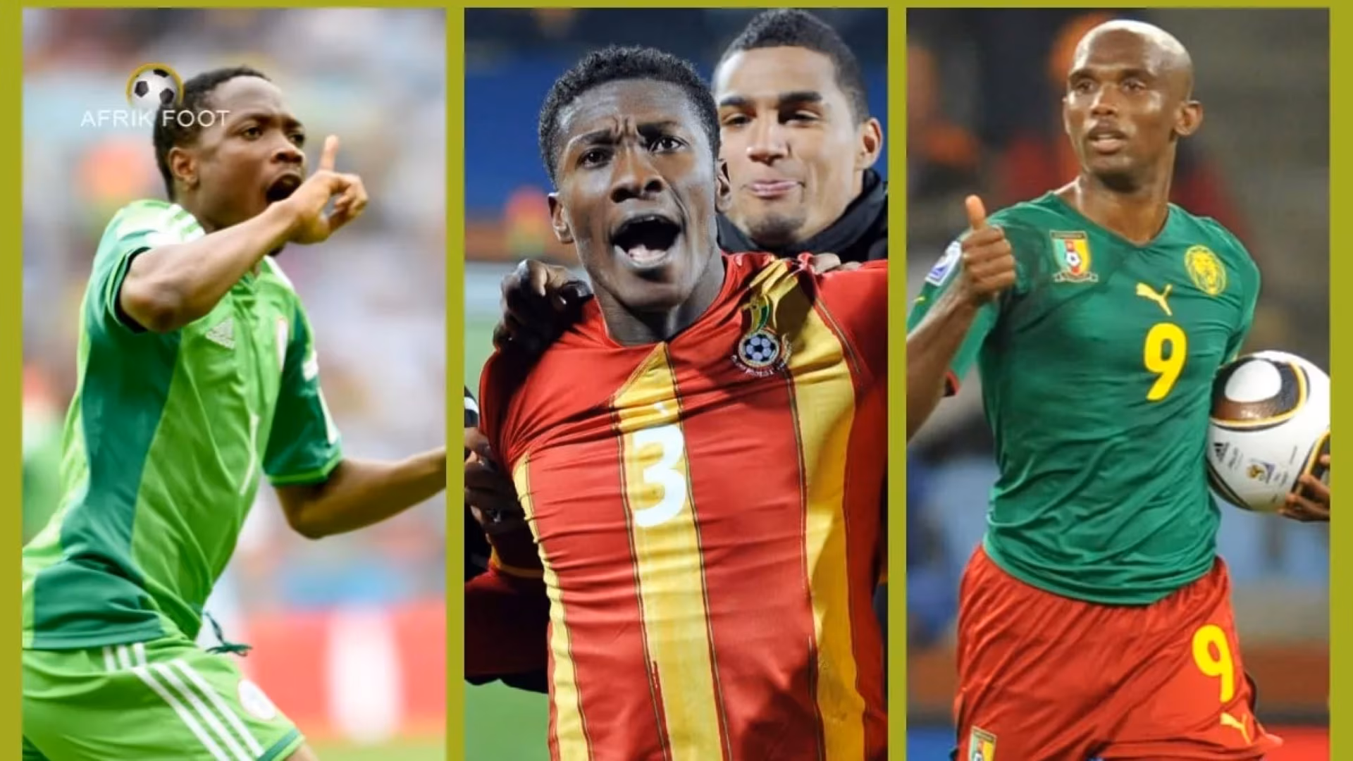 Who is the top African goalscorer in World Cup history?