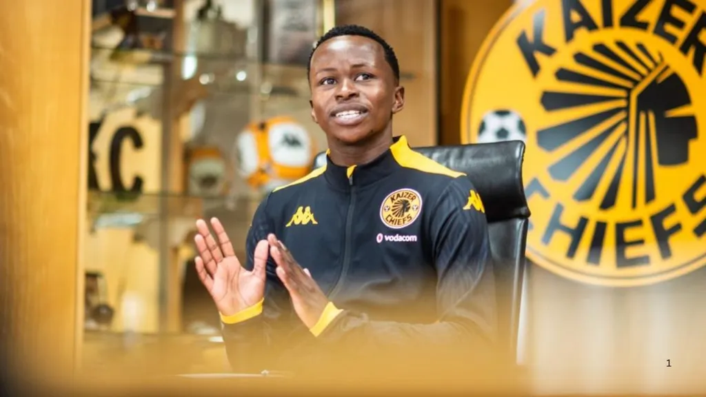Siphesihle Ndlovu has signed a three-year deal with Kaizer Chiefs. Photo &ndash; Kaizer Chiefs