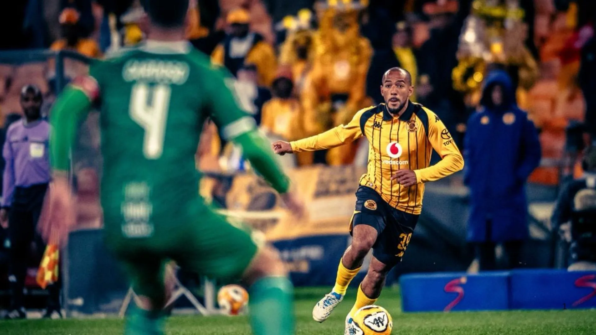 Reeve Frosler of Kaizer Chiefs playing against Sekhukhune United.