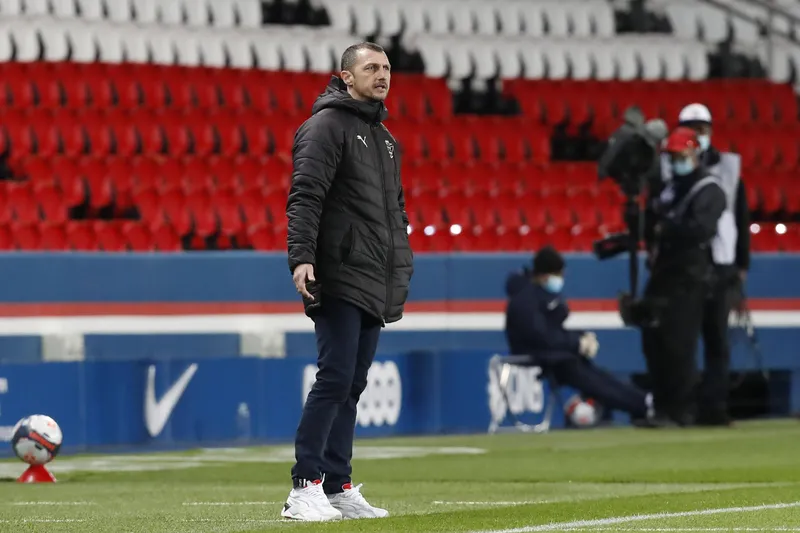 Fu&szlig;ball, Paris St. Germain &ndash; Nimes Olympique Jerome Arpinon (Nimes) FOOTBALL : Psg Vs Nimes &ndash; Ligue 1 &ndash; 03/02/2021 Micha