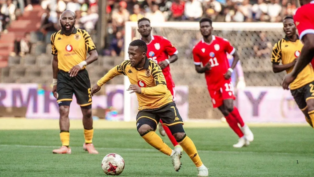 Mdududzi Shabalala of Kaizer Chiefs during their match against AS Simba. Photo &ndash; Kaizer Chiefs