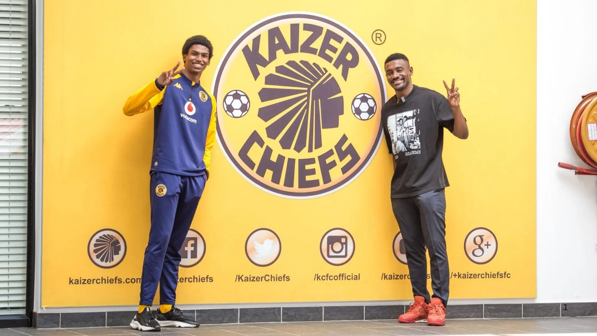 Salomon Kalou at the Chiefs Village in Naturena. Photo &ndash; Kaizer Chiefs