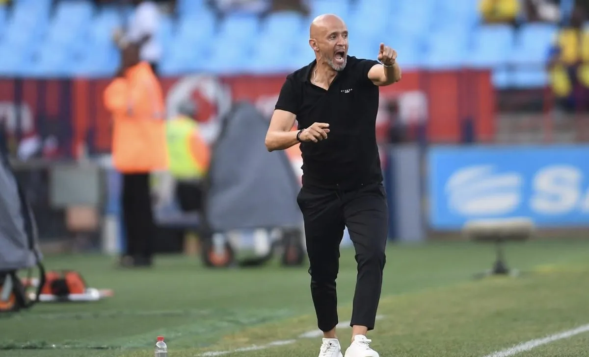 Sundowns coach Cardoso &lsquo;unhappy with Aubaas&rsquo;