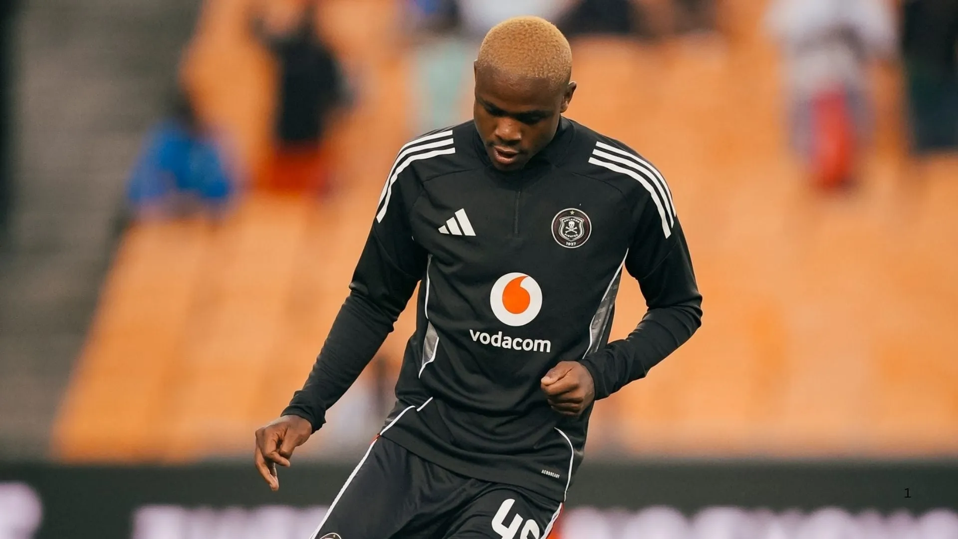 Daniel Msendami of Orlando Pirates.
