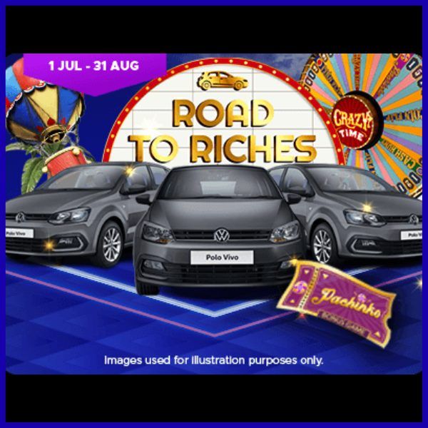 Jackpot City road to riches offers 3 brand new polo vivos up for grabs.