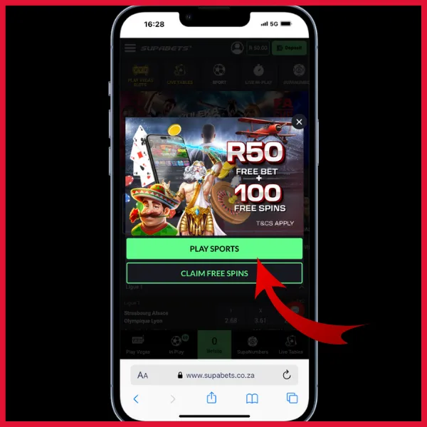 Supabets sign up code 6