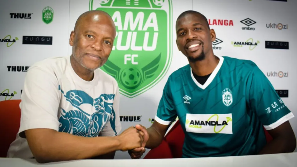Sandile Mthethwa at AmaZulu. Photo &ndash; AmaZulu